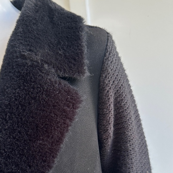 Love Token Black Long Coat - Picture 5 of 6